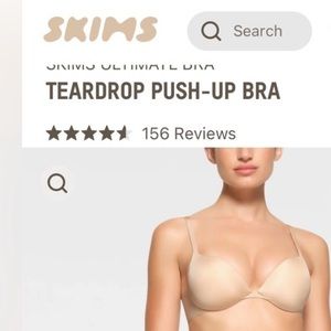 Skims Ultimate Teardrop Push-Up Bra